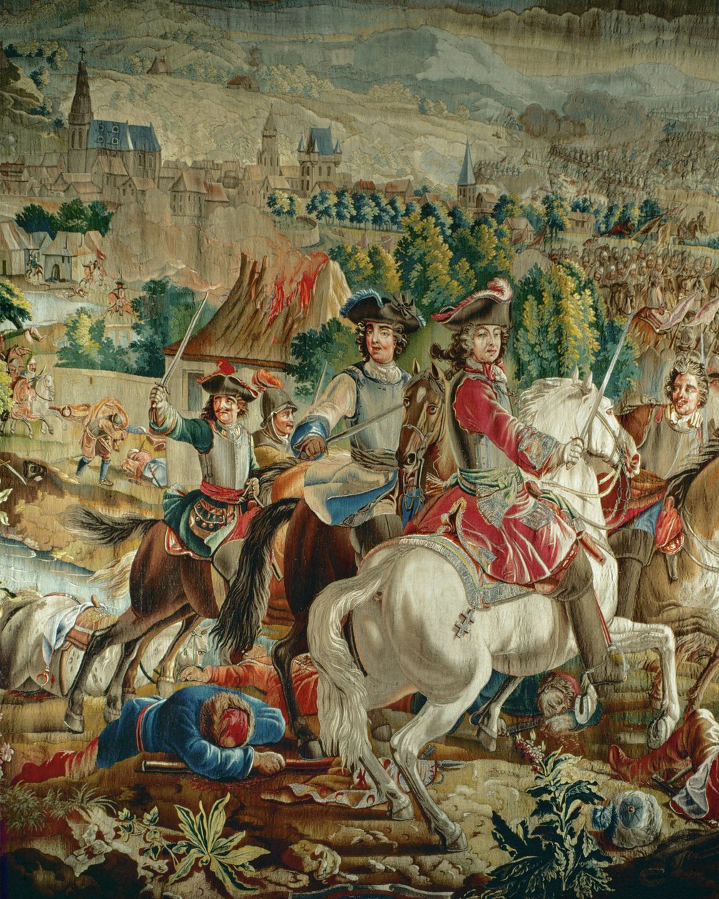 Tapestry Showing Charles, Duke of Lorraine by French School