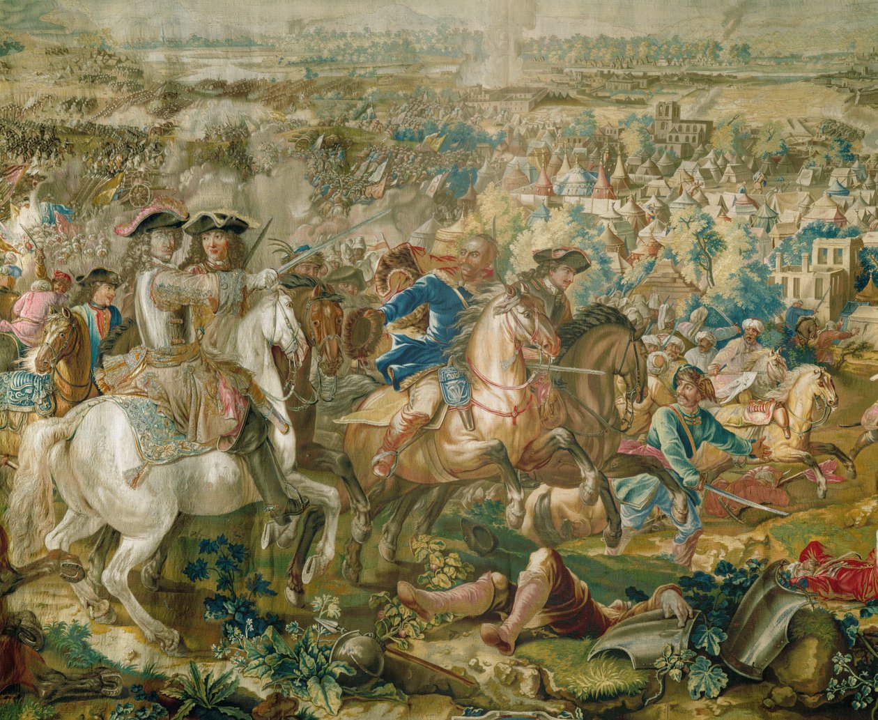 Tapestry Showing the Relief of Vienna by French School