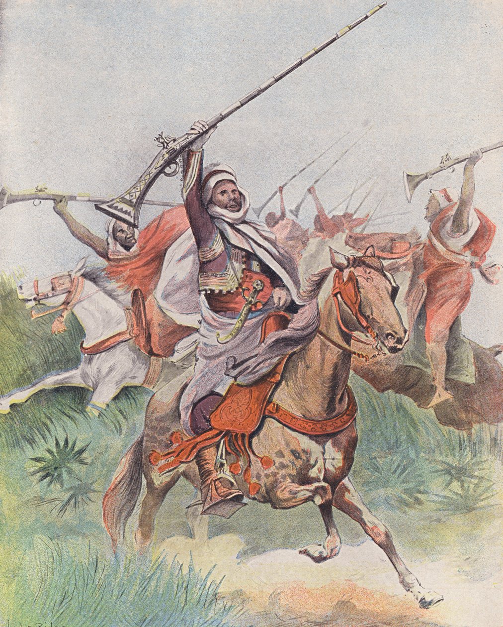 Tbourida, Traditional Equestrian Fantasia, Morocco by French School