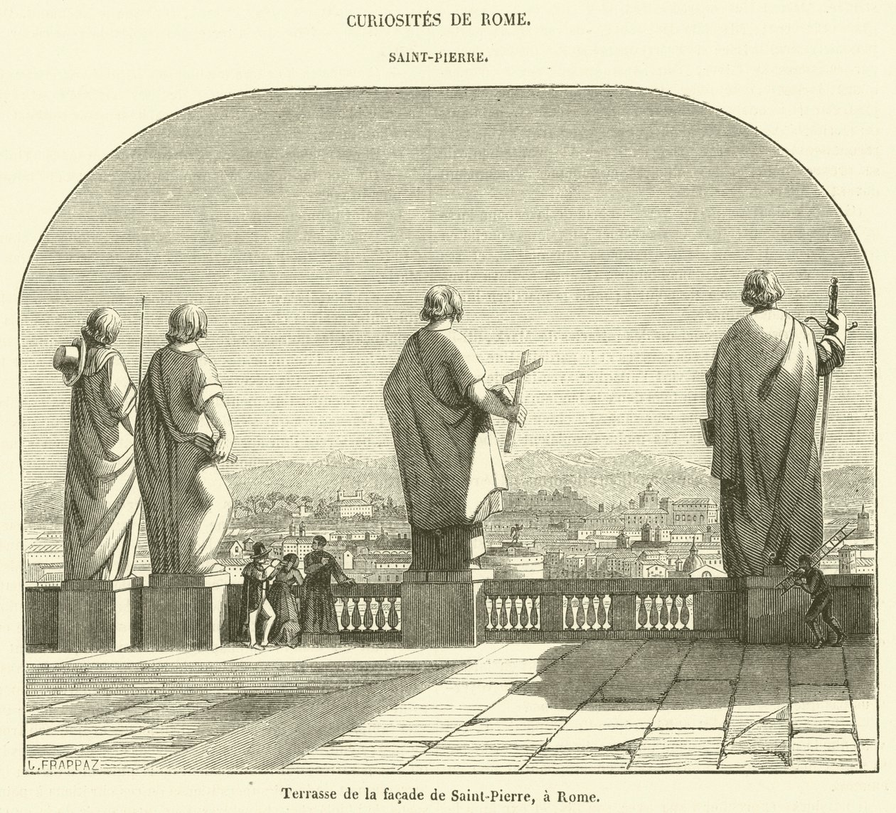 Terrace of the Facade of Saint Peter