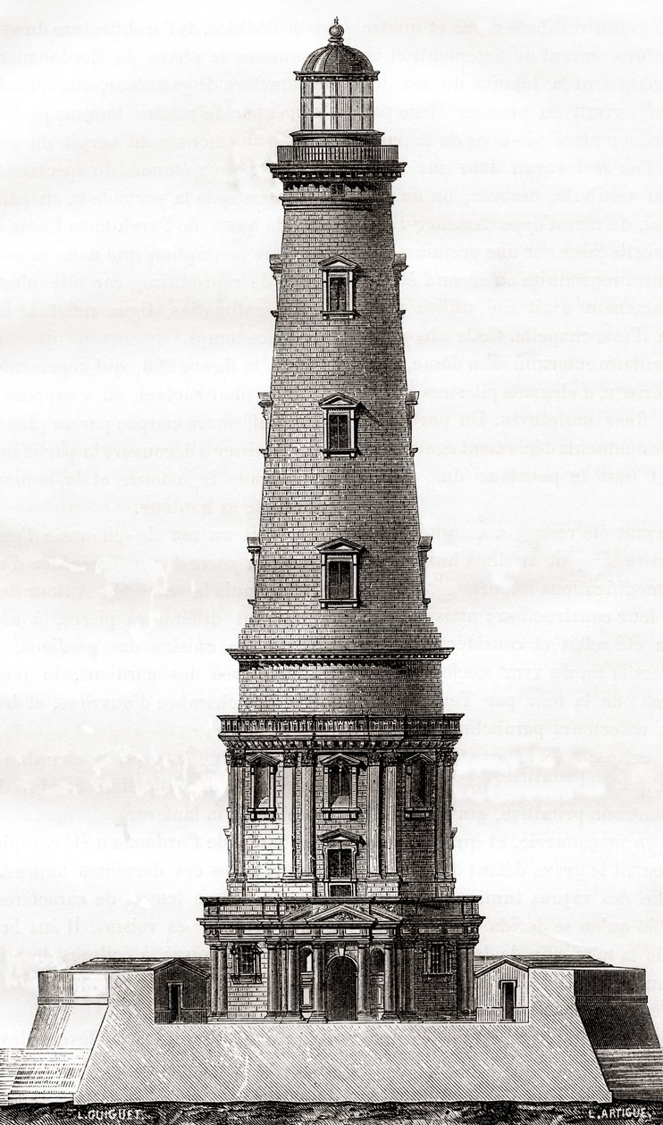 The 17th Century Cordouan Lighthouse, from 
