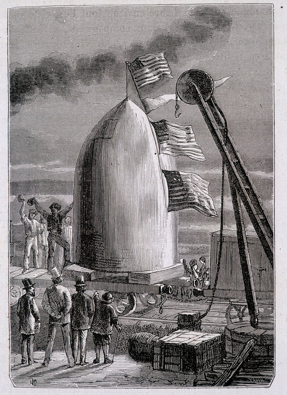 The Arrival of the Projectile at Stone-Hill - in 