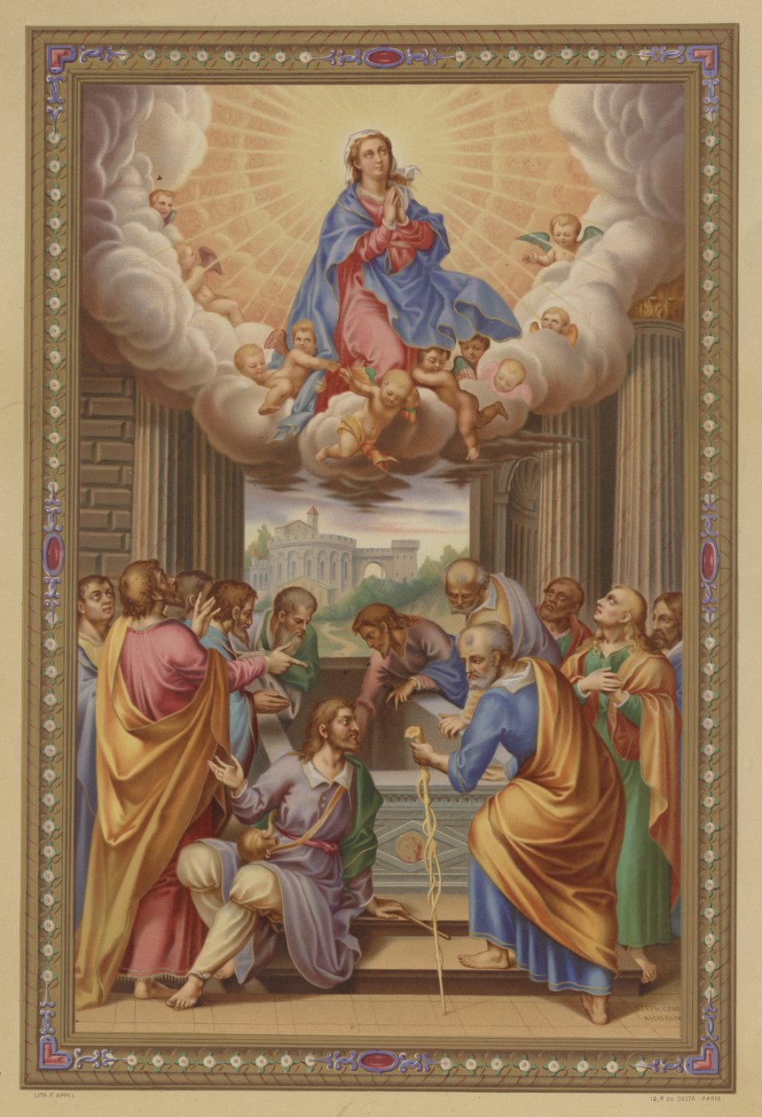 The Assumption of Mary by French School