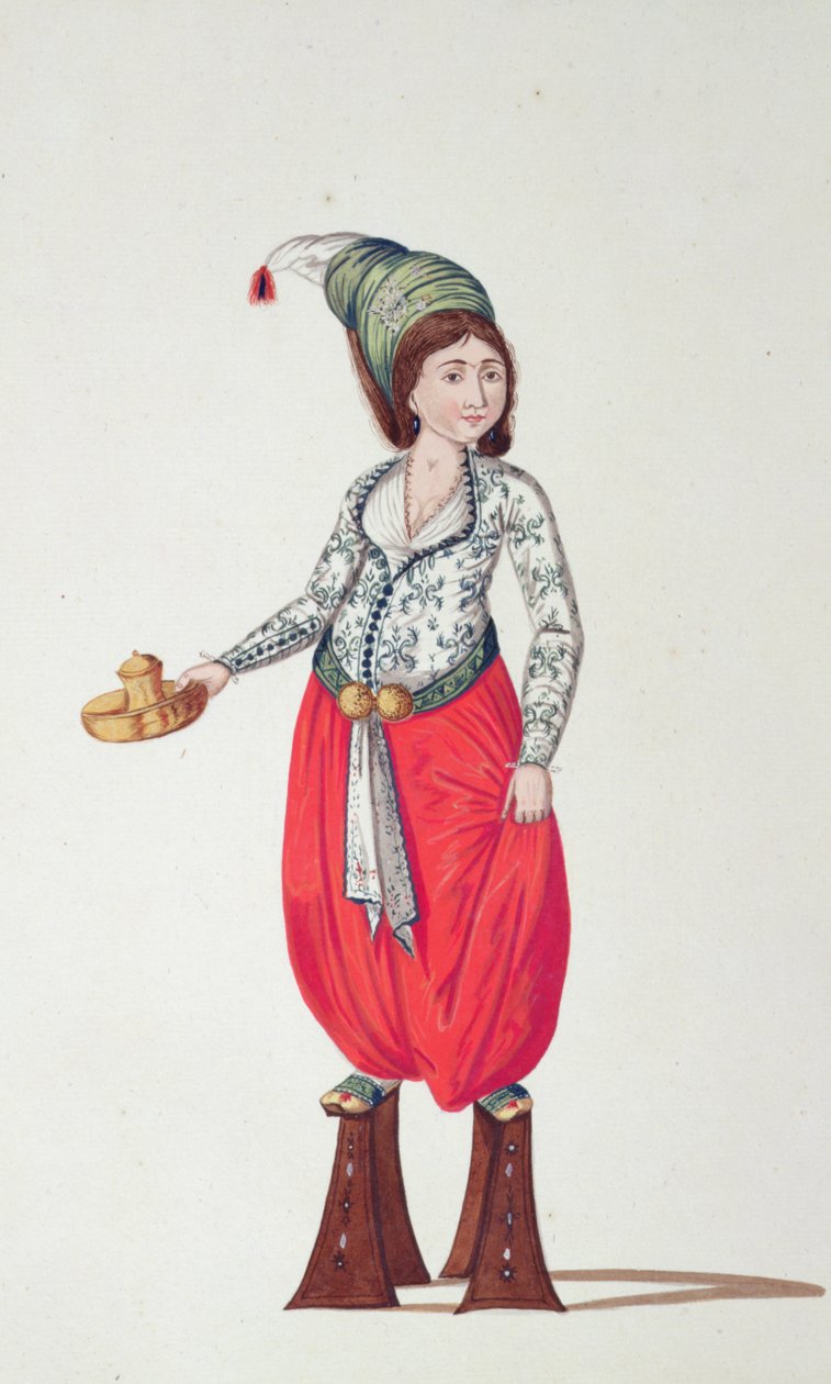 The Baths, Ottoman period, third quarter of 18th century by French School