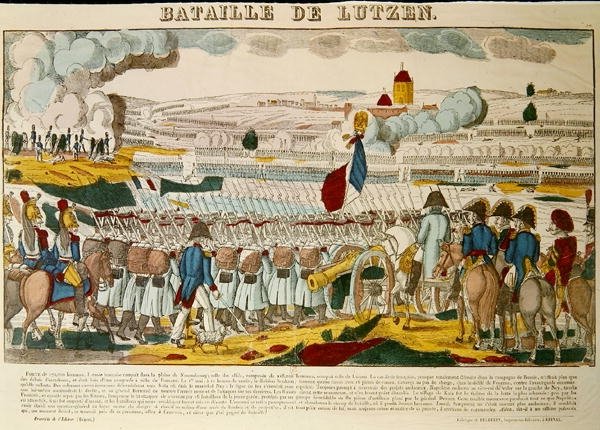 The Battle of Lutzen, 2nd May 1813 by French School