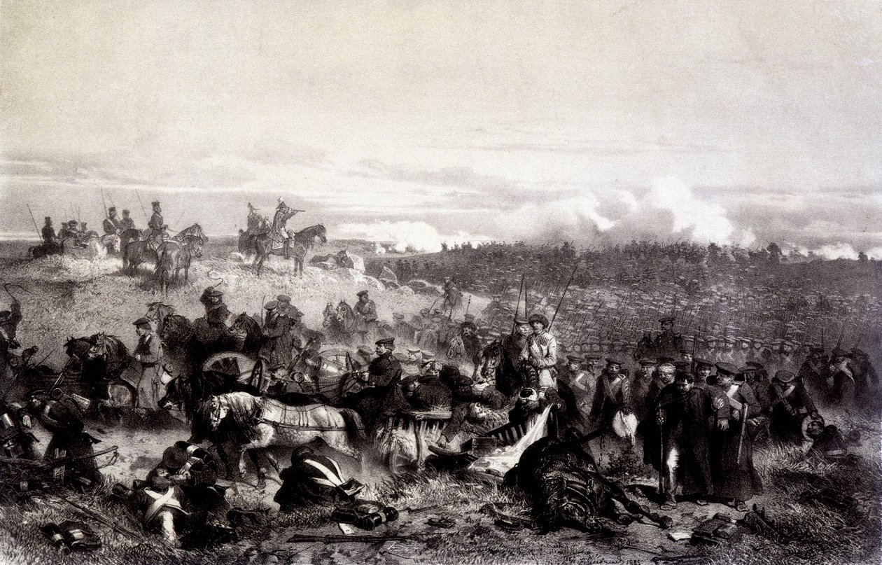 The Battle of Sevastopol, September 20 by French School