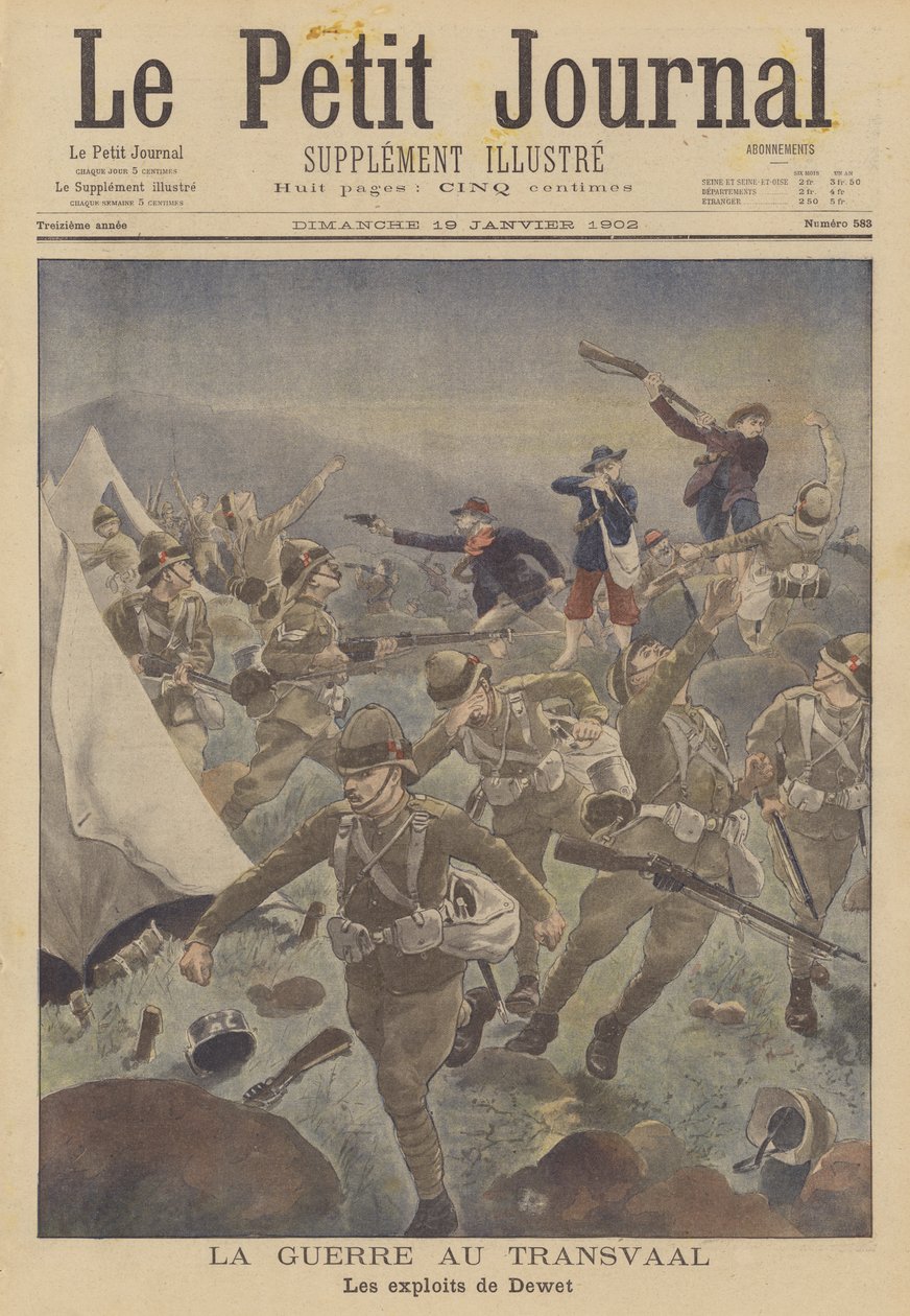 The Boer War: The Exploits of Christiaan de Wet by French School
