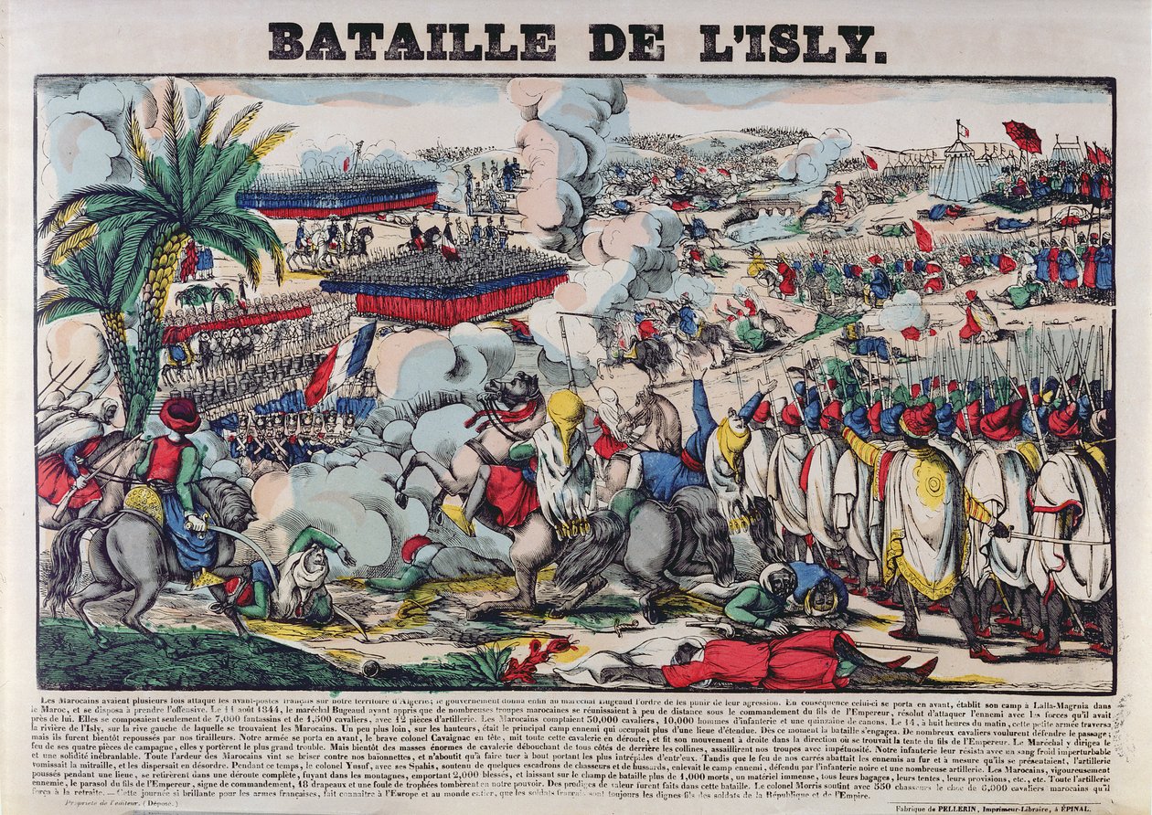 The Capture of the Retinue of Abd-el-Kader or The Battle of Isly on August 14th, 1844 by French School