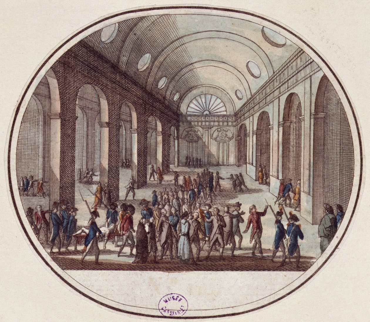 The Death of Twenty One Girondist Deputies, 31st October 1793 by French School