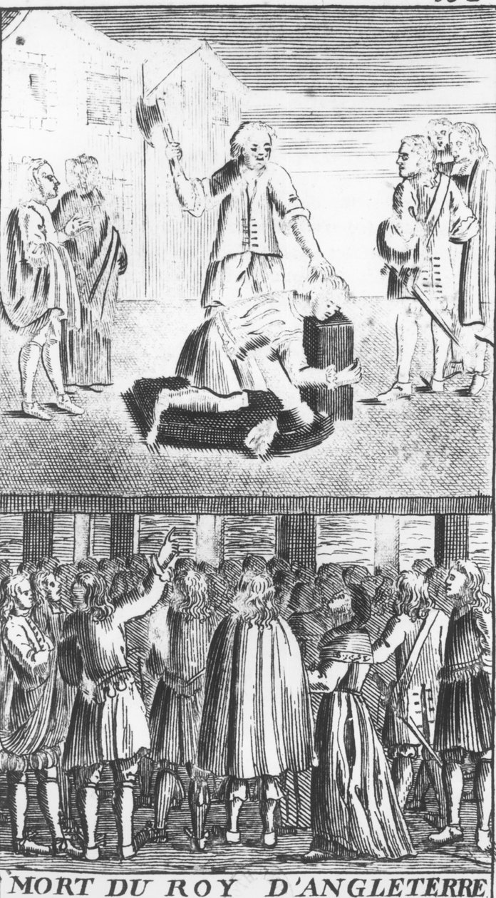 The Death of the King of England, from Les Vrayes Centuries et Propheties de Maistre Michel Nostradamus, avec la vie de l