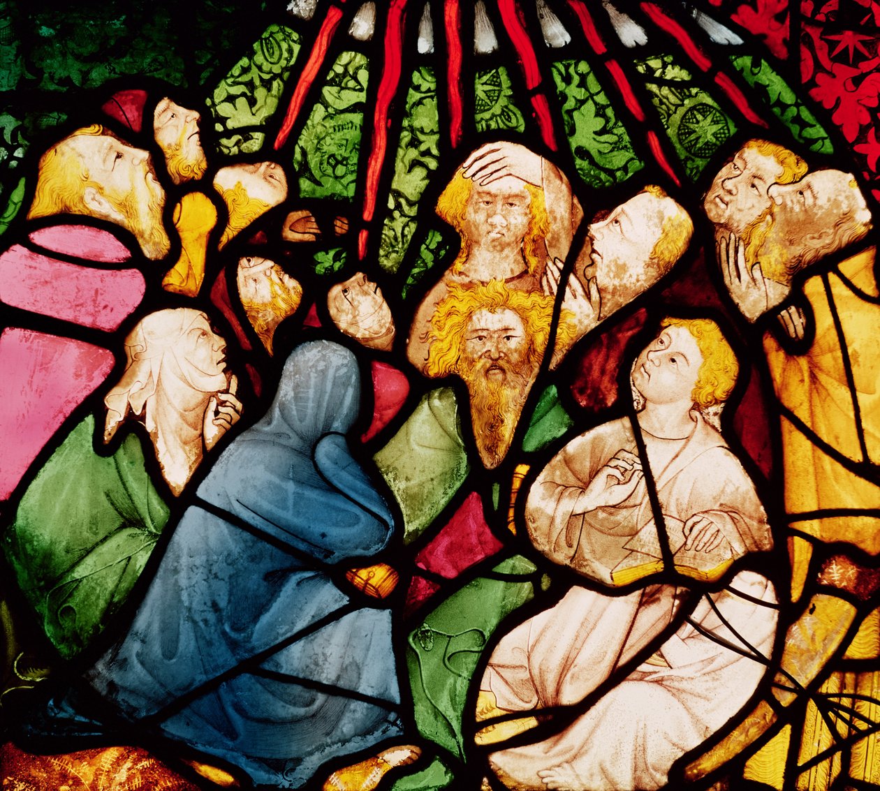 The Descent of the Holy Spirit by French School