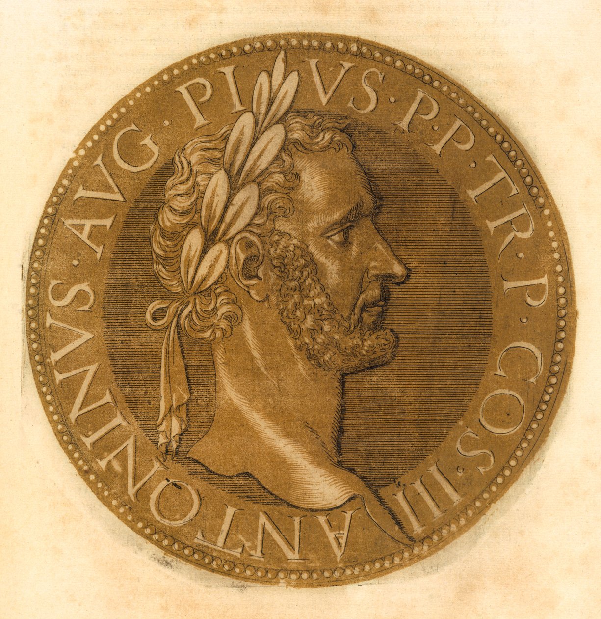 The Emperor Antoninus Pius by French School