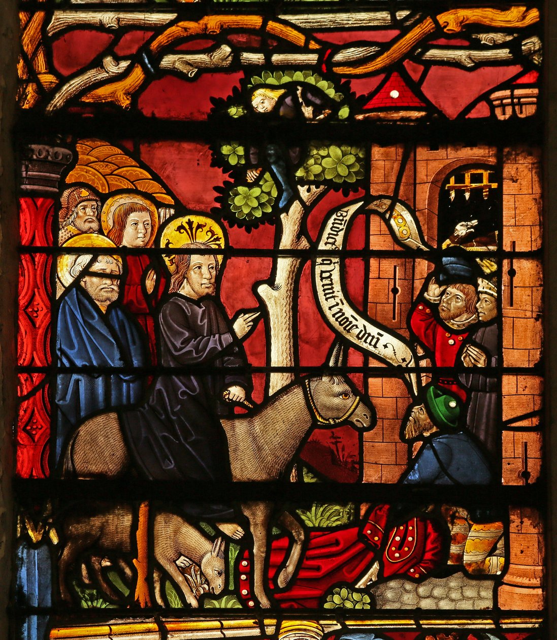 The Entry to Jerusalem by French School