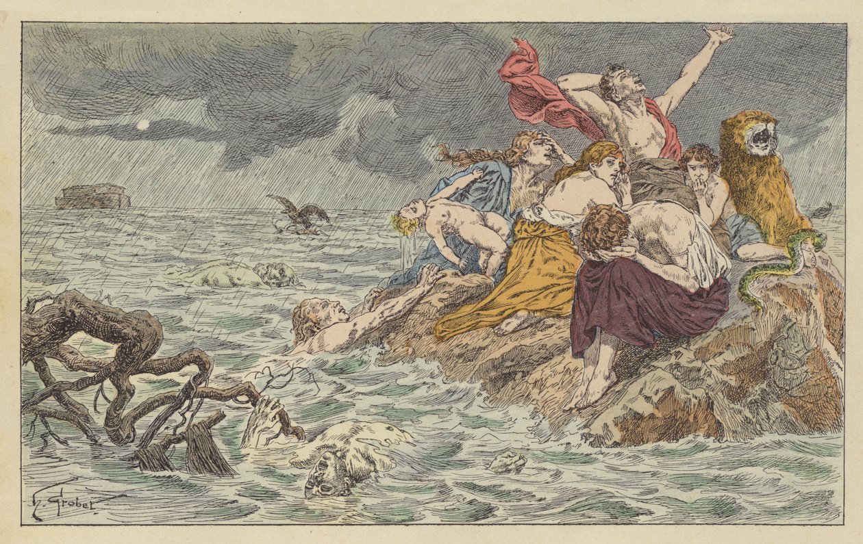 The Flood by French School