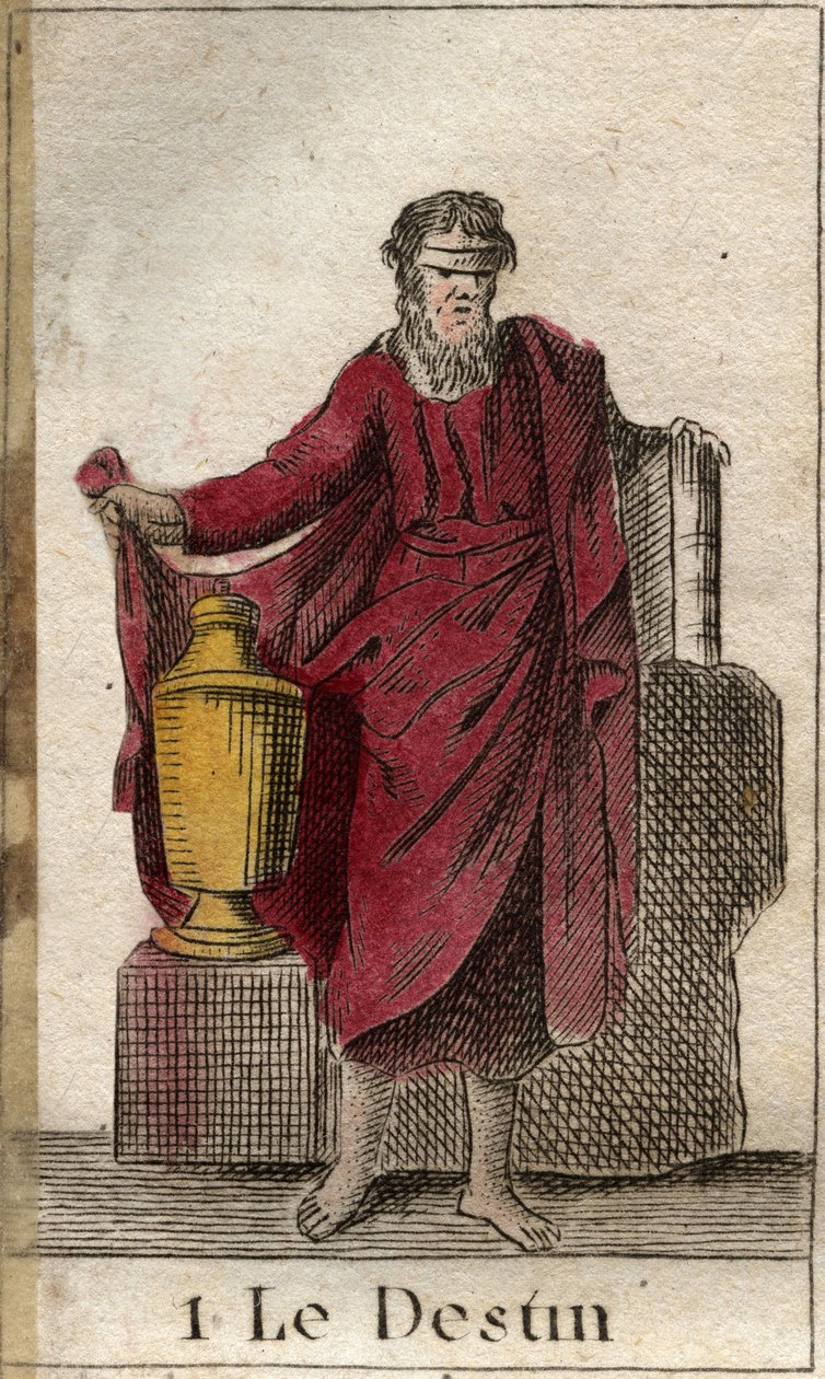 The Fortune or Destiny, ruler of the Human fate. From 'Mythology of ...