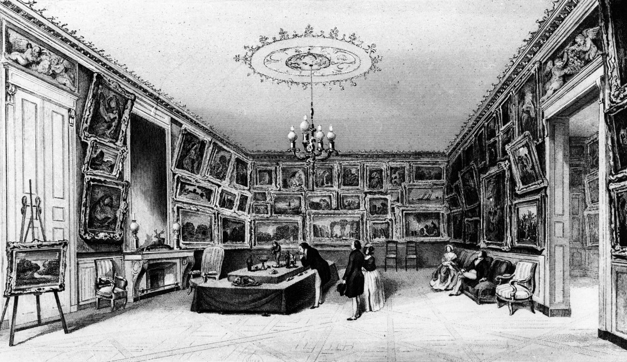 The Galerie Durand-Ruel, 103, rue des Petits-Champs, Paris, 2nd half 19th century by French School