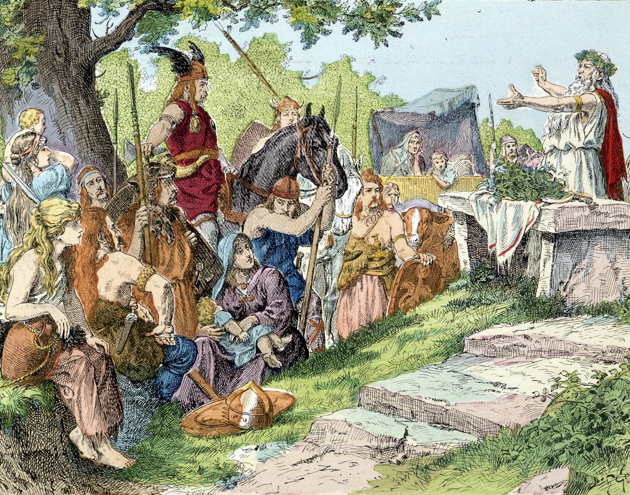 The Gauls Before the Roman Conquest by French School