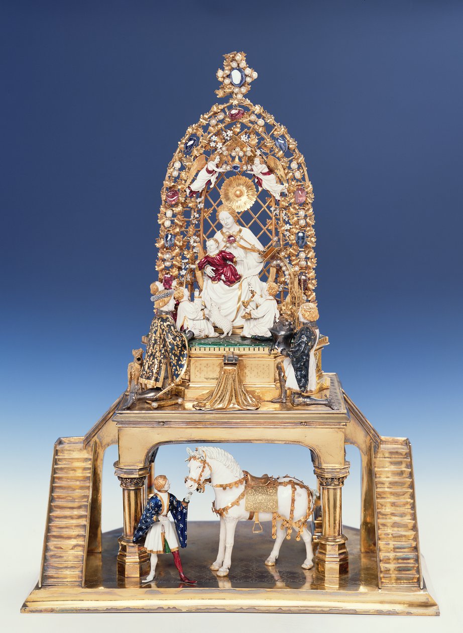 The Golden Horse of Altoetting by French School