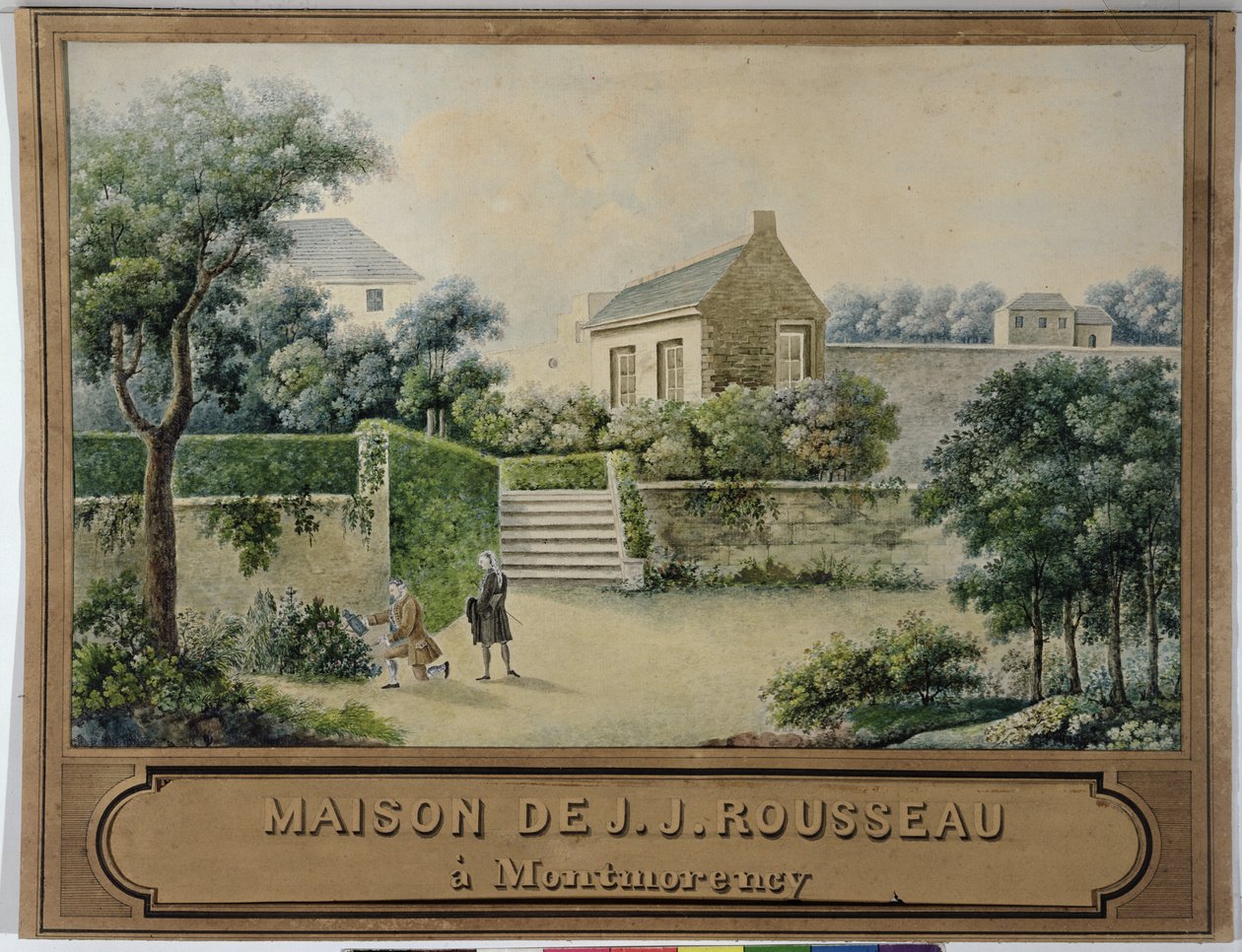 The Hermitage at Montmorency by French School