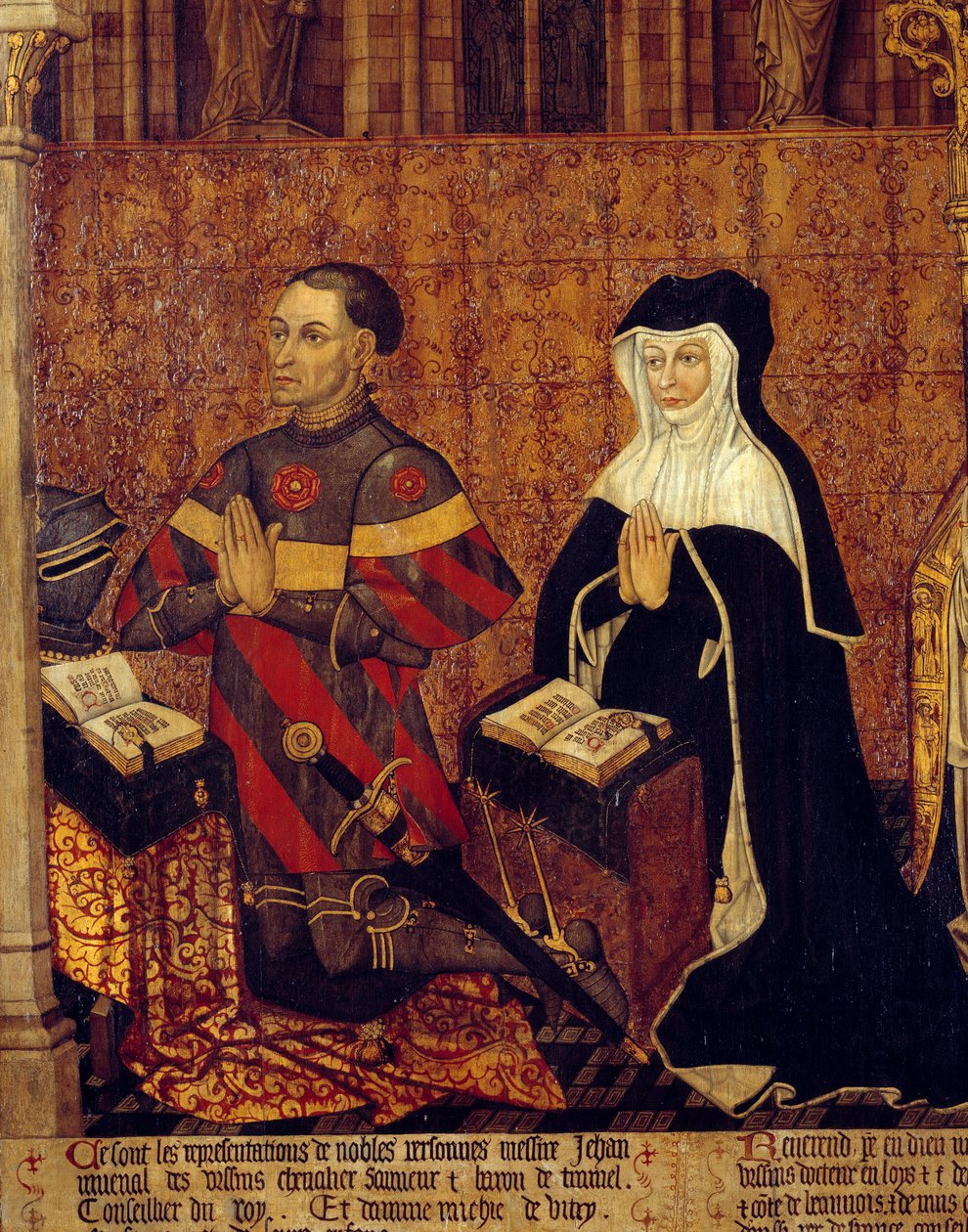 The Jouvenel Family of Ursins (Detail) by French School