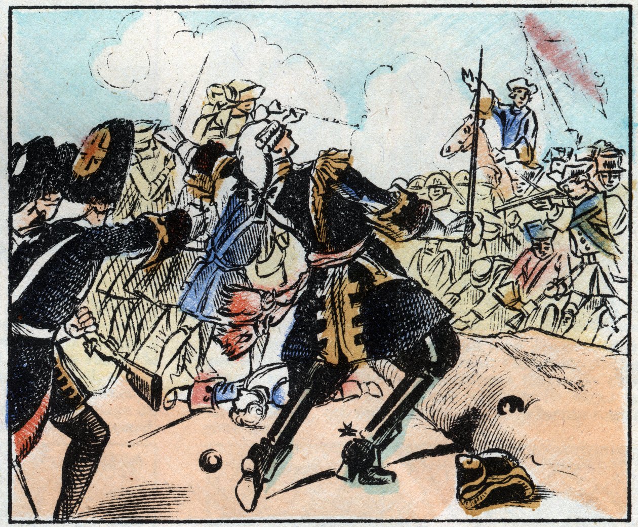The Marquis of Montcalm by French School