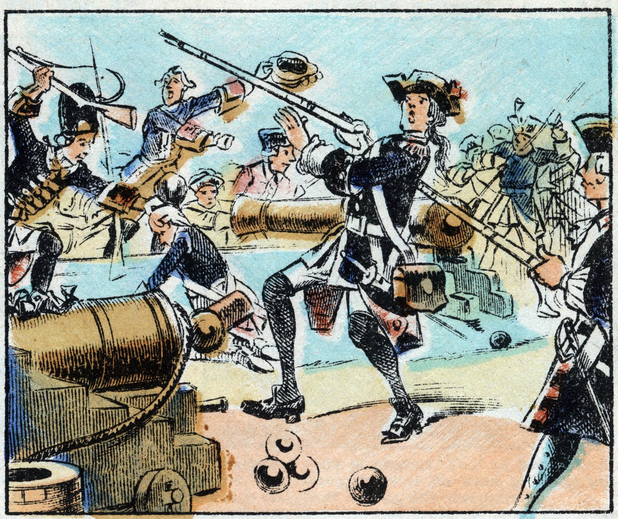 The Marquis of Montcalm by French School