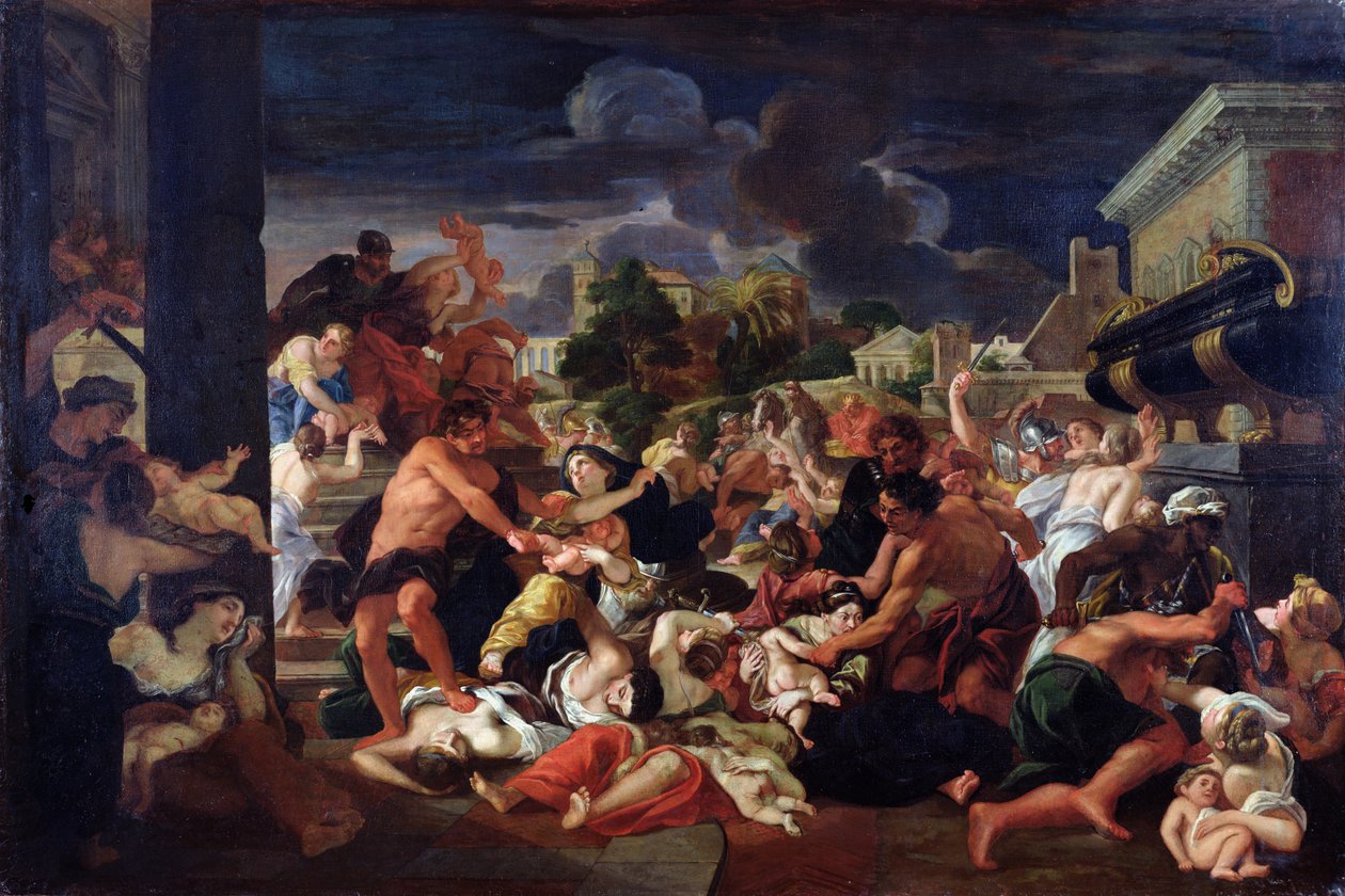 The Massacre of the Innocents by French School