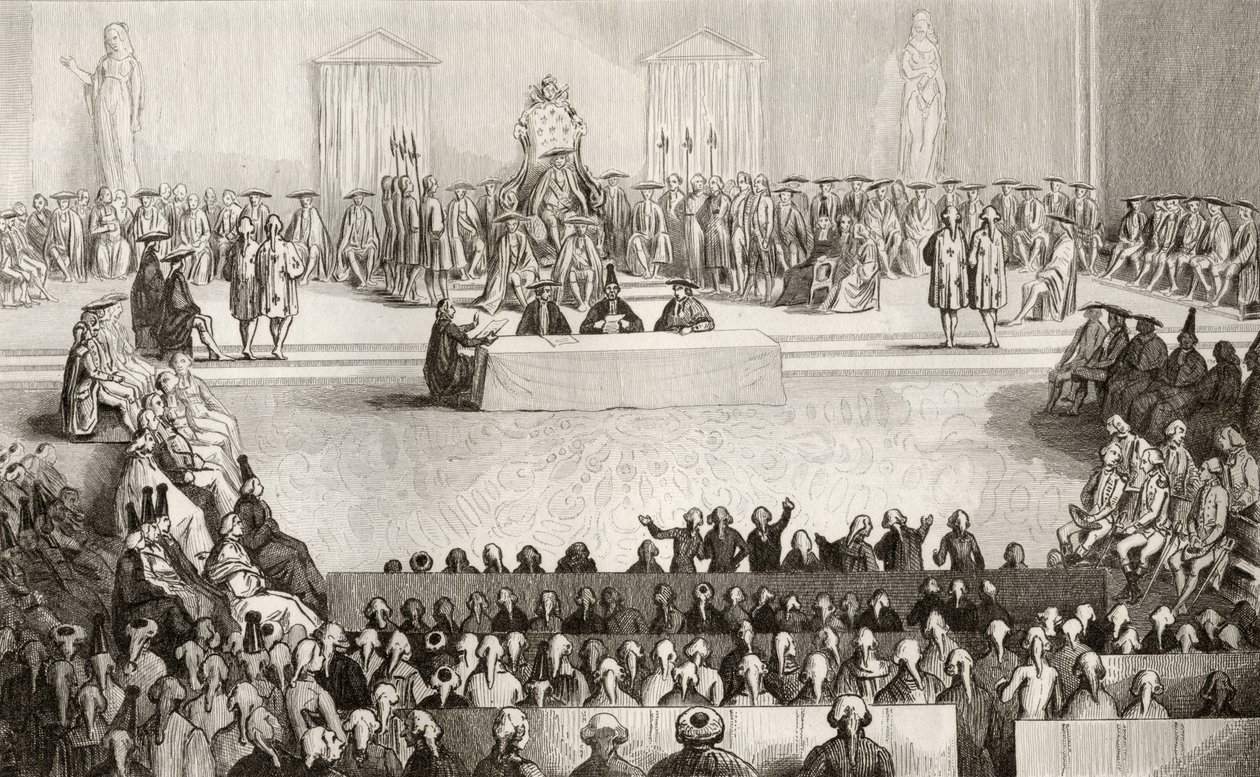 The National Assembly During the Reign of Louis XVI by French School