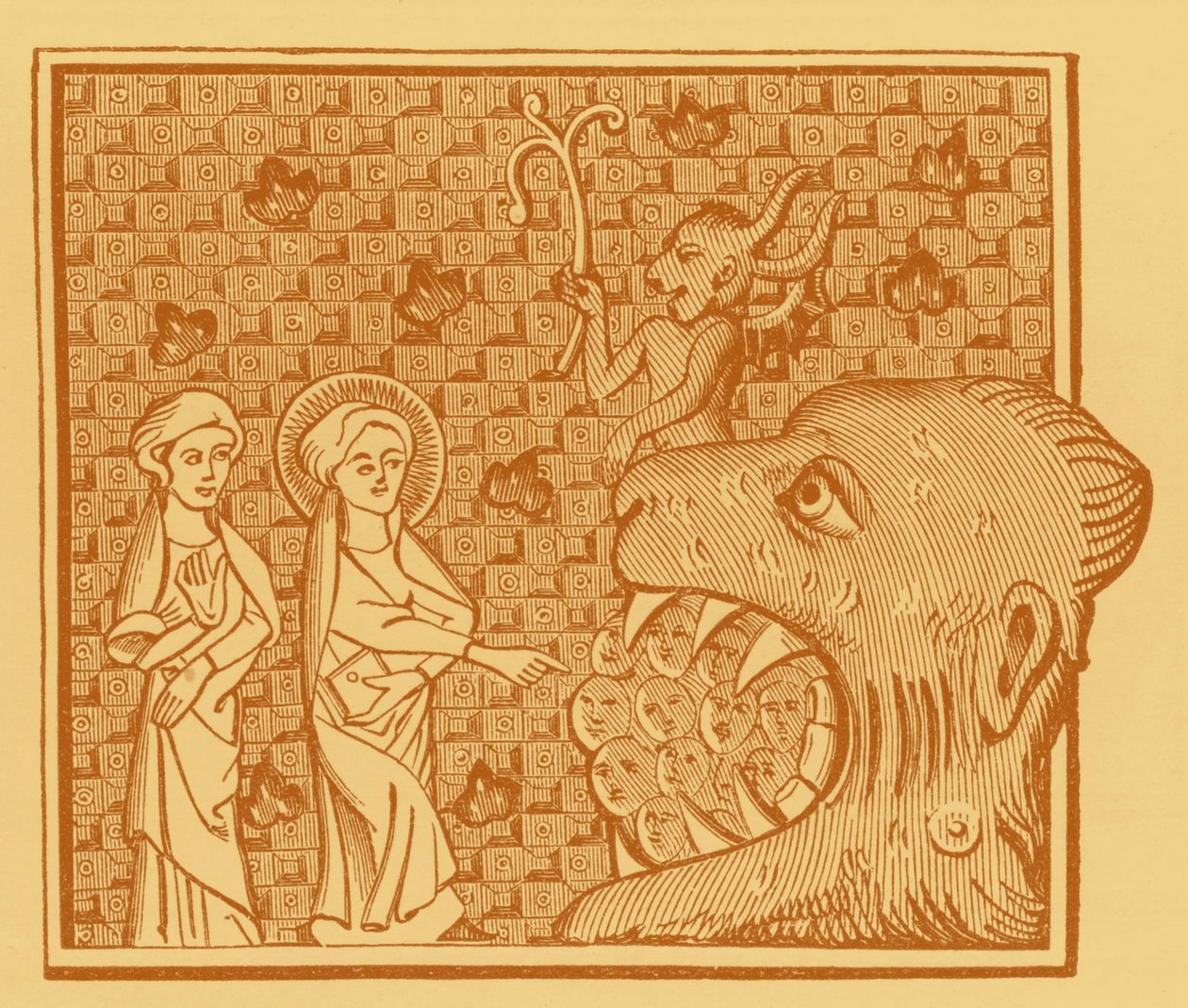 The Purgatory of Monsignor St. Patrick by French School