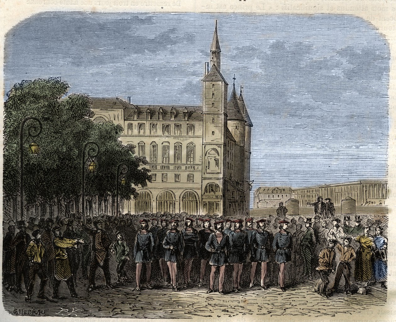 The Saint-Simonianism 1820-30 - Saint-Simonism - Saint-Simonianism - Saint-Simonianism - The Saint-Simonians - engraving by French School