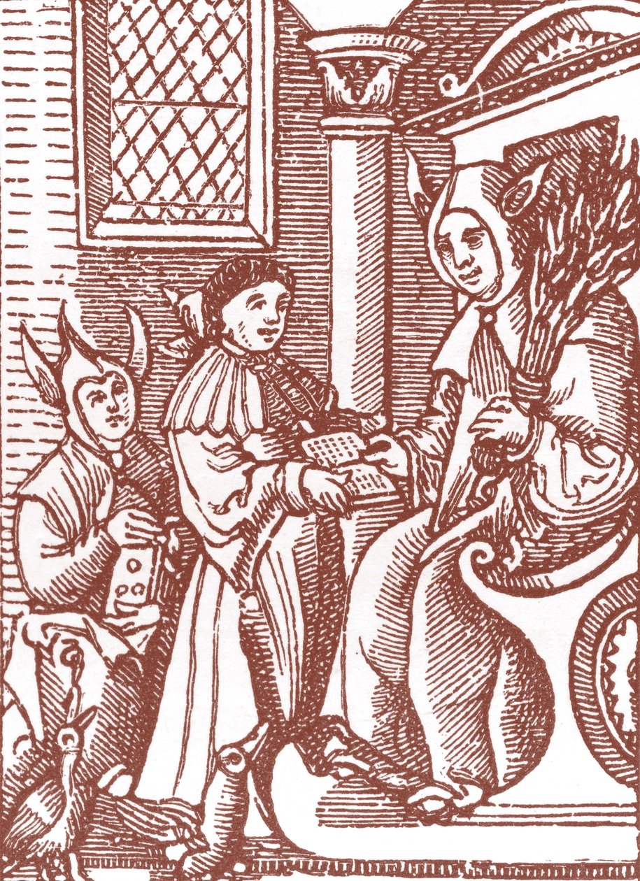 The Schoolmaster by French School