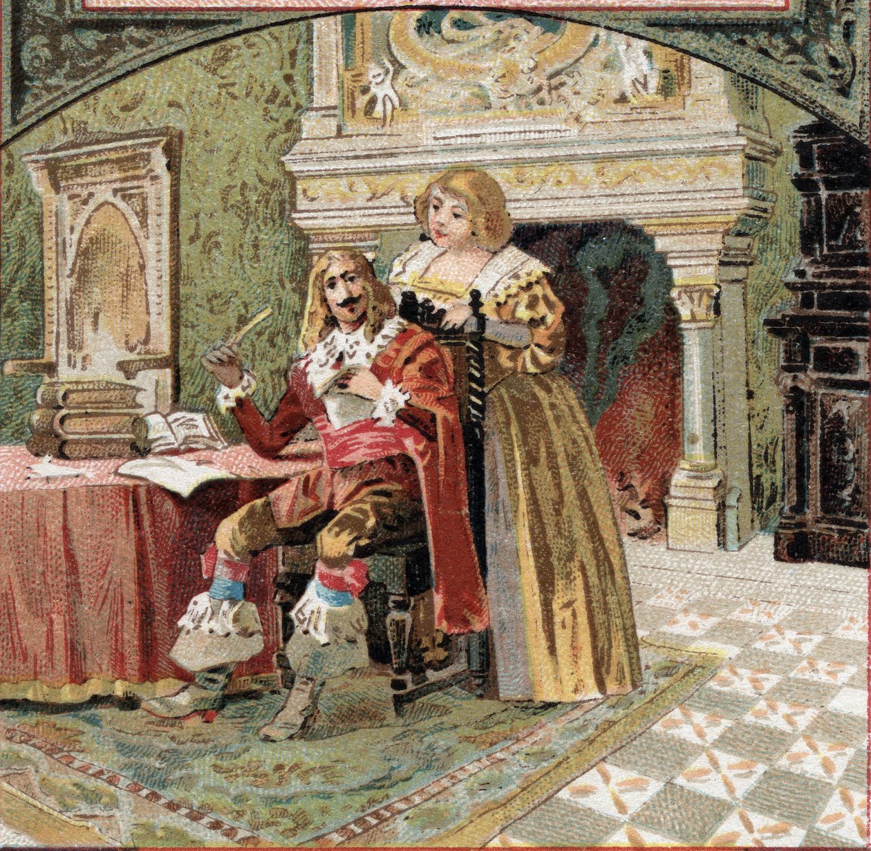 The Sire of Beringhen and Madame du Fargis plotted against Richelieu at ...