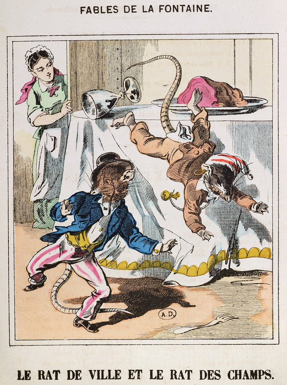The Town Mouse and the Country Mouse, from 