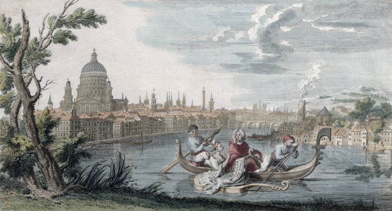 The Triumph of Modern Taste, dedicated to Signora Faustina Bordoni (1693-1781), engraved by Venerys, c.1727 by French School