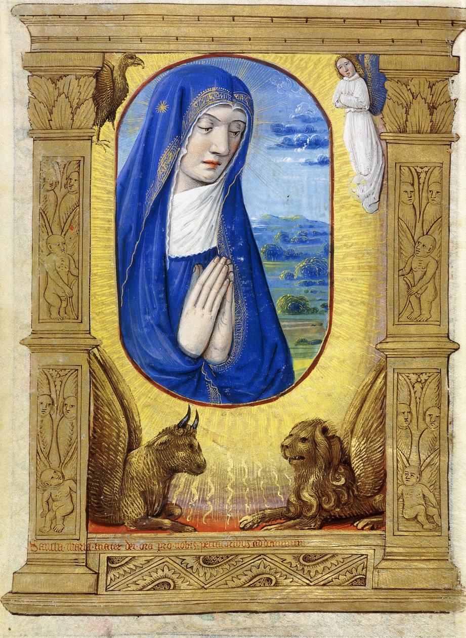 The Virgin Praying, c.1500 by French School