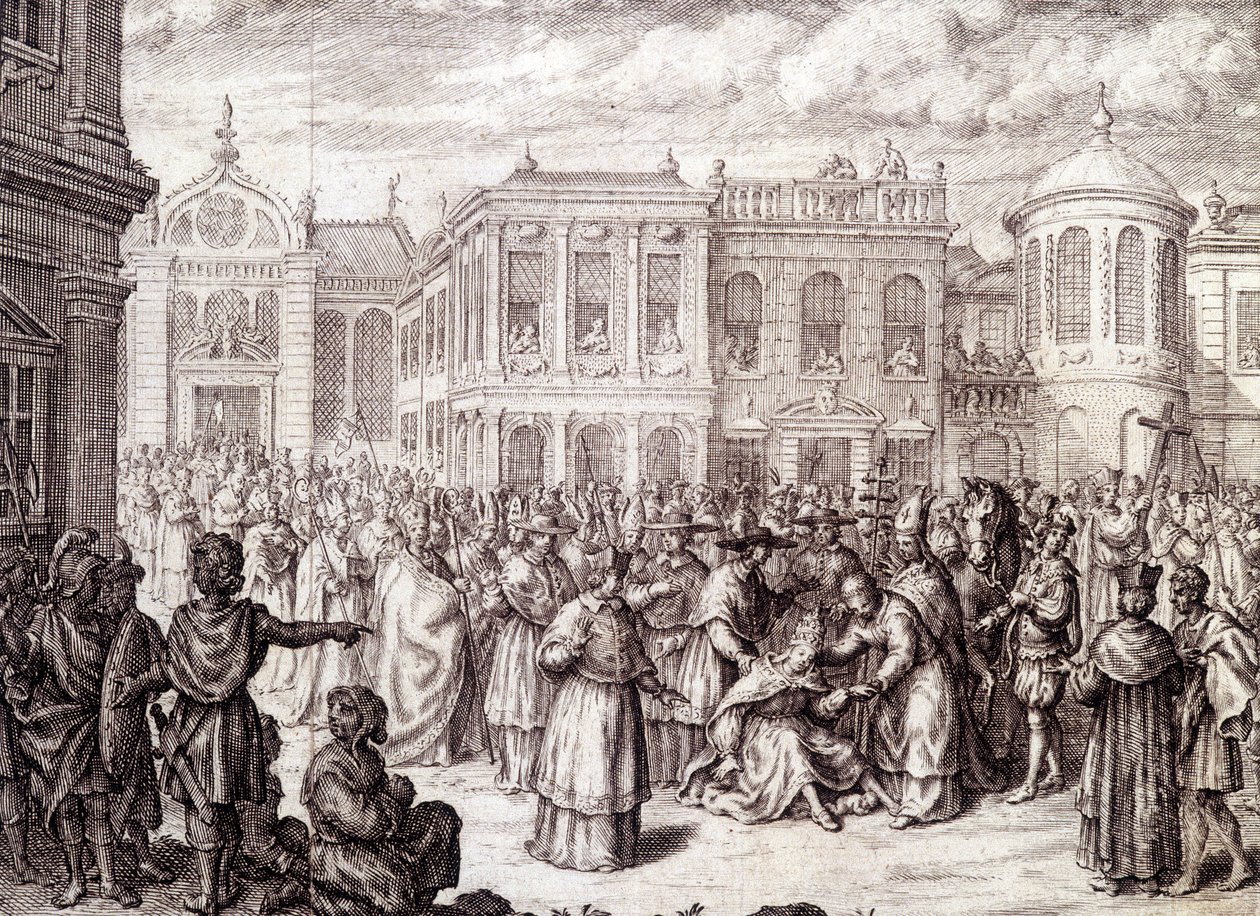 The Birth of the Papesse Jeanne - in 