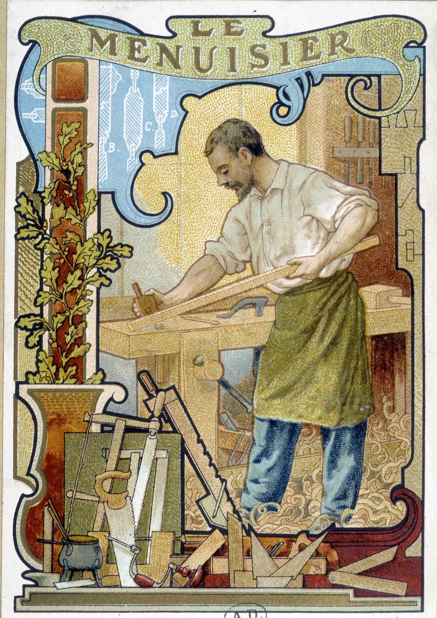 The Carpenter by French School