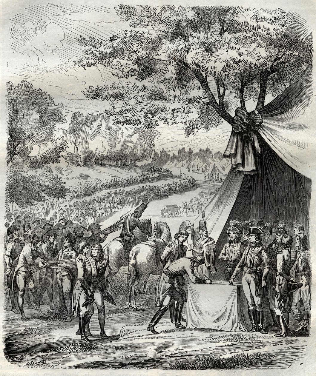 The end of the Vendee war - Hoche signs a treaty with the Bretons ...