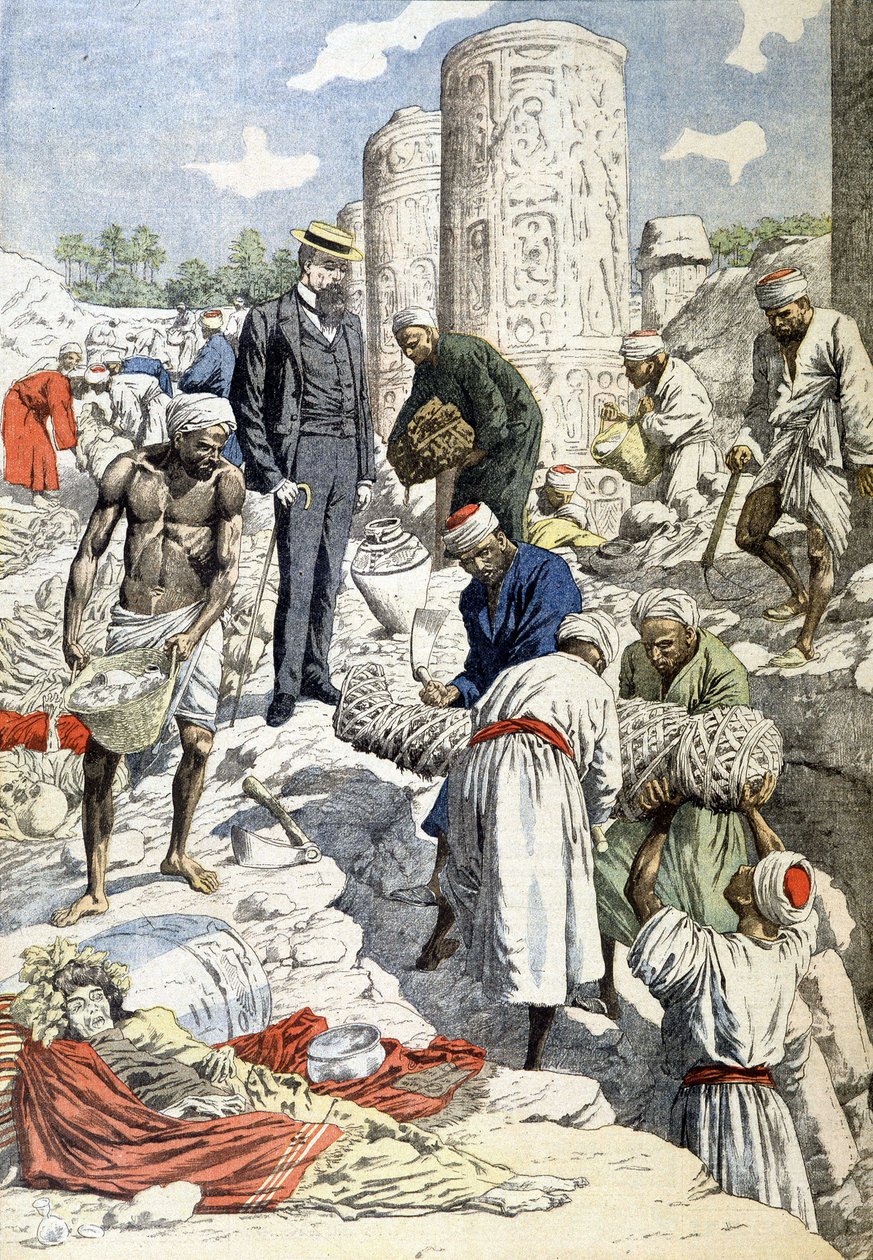The Excavations of Mr. Gayet in Antinoé - in 