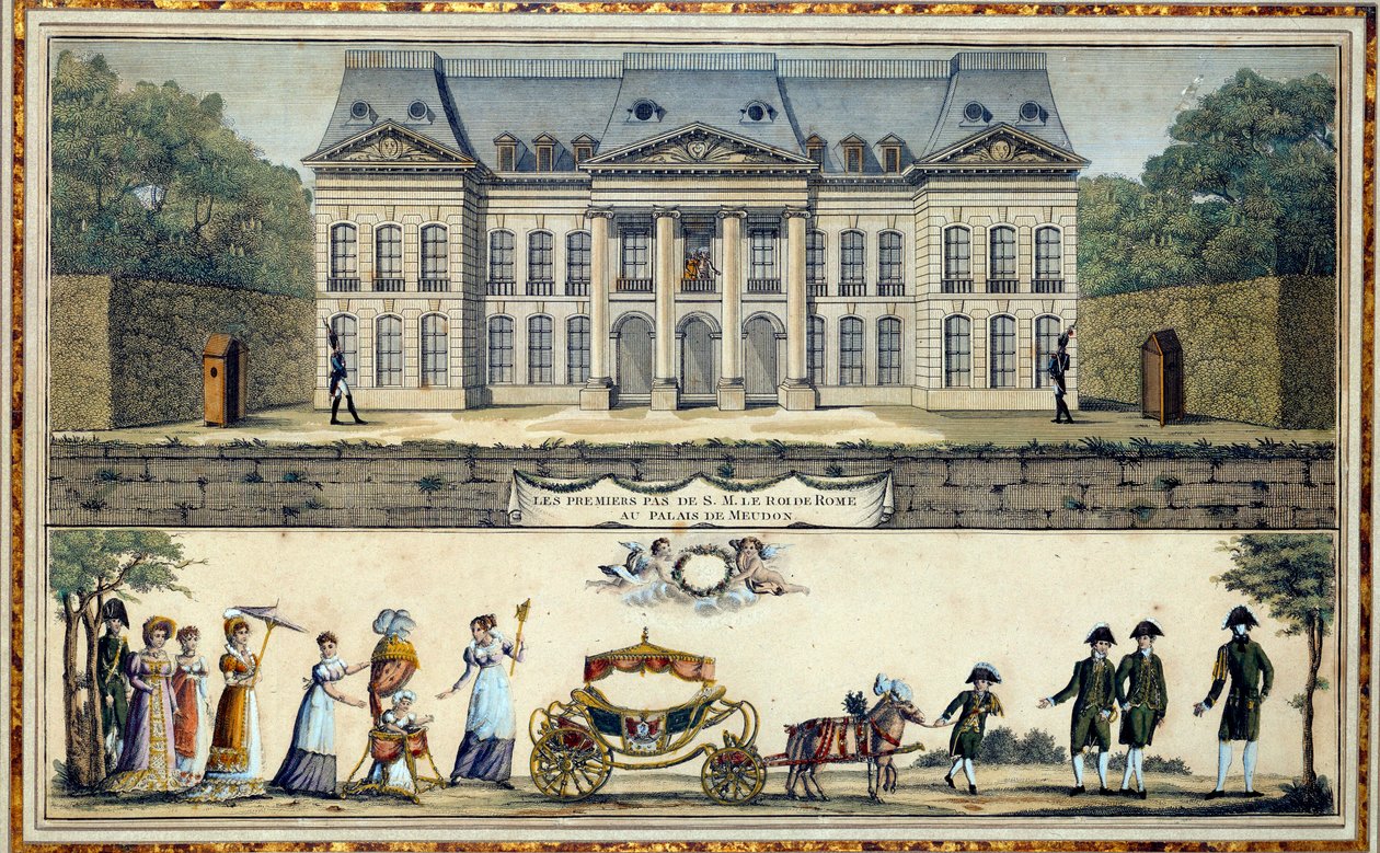 The First Steps of the King of Rome, Napoleon II, Duke of Reichstadt by French School