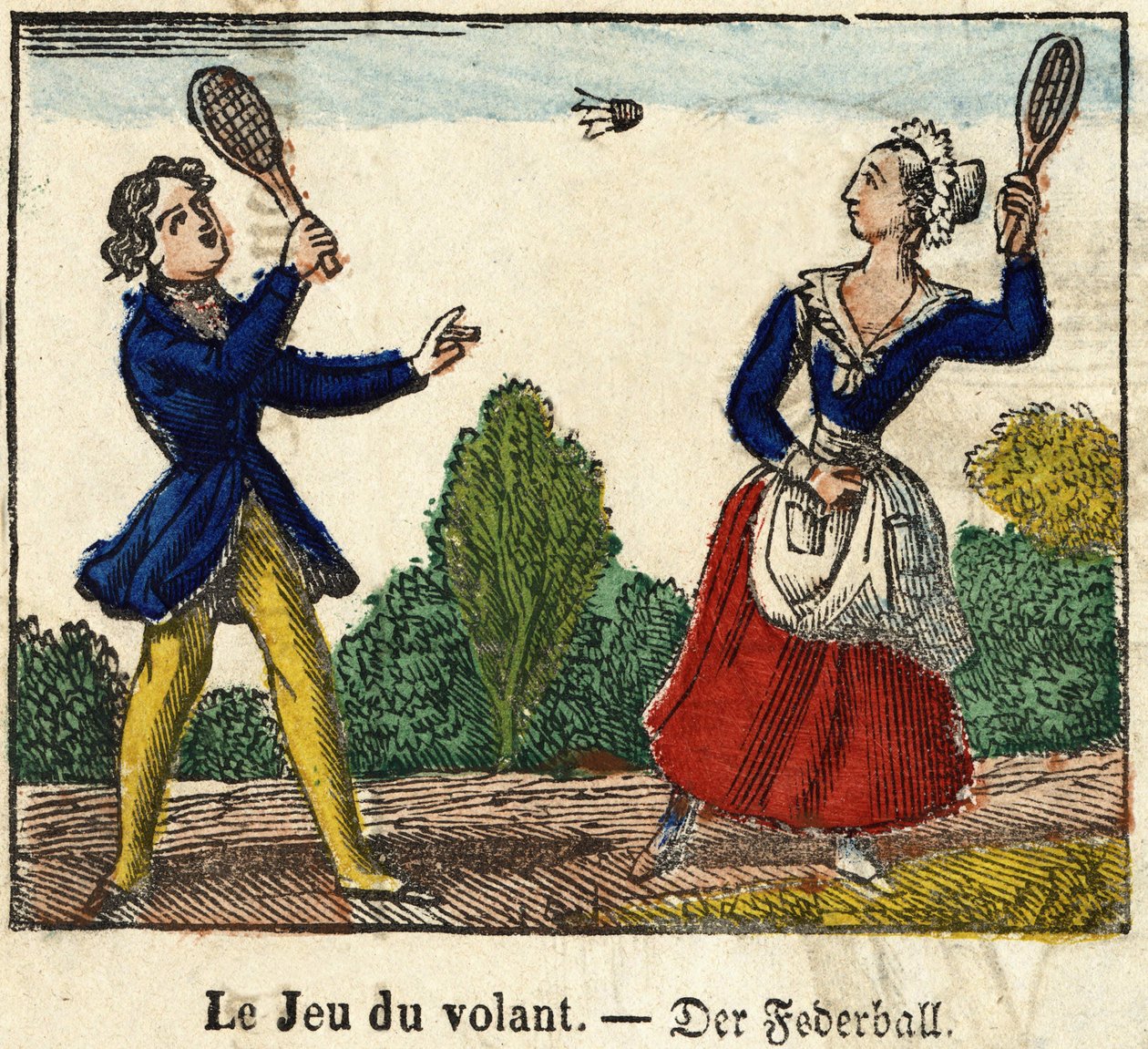 The Game of the Wheel by French School