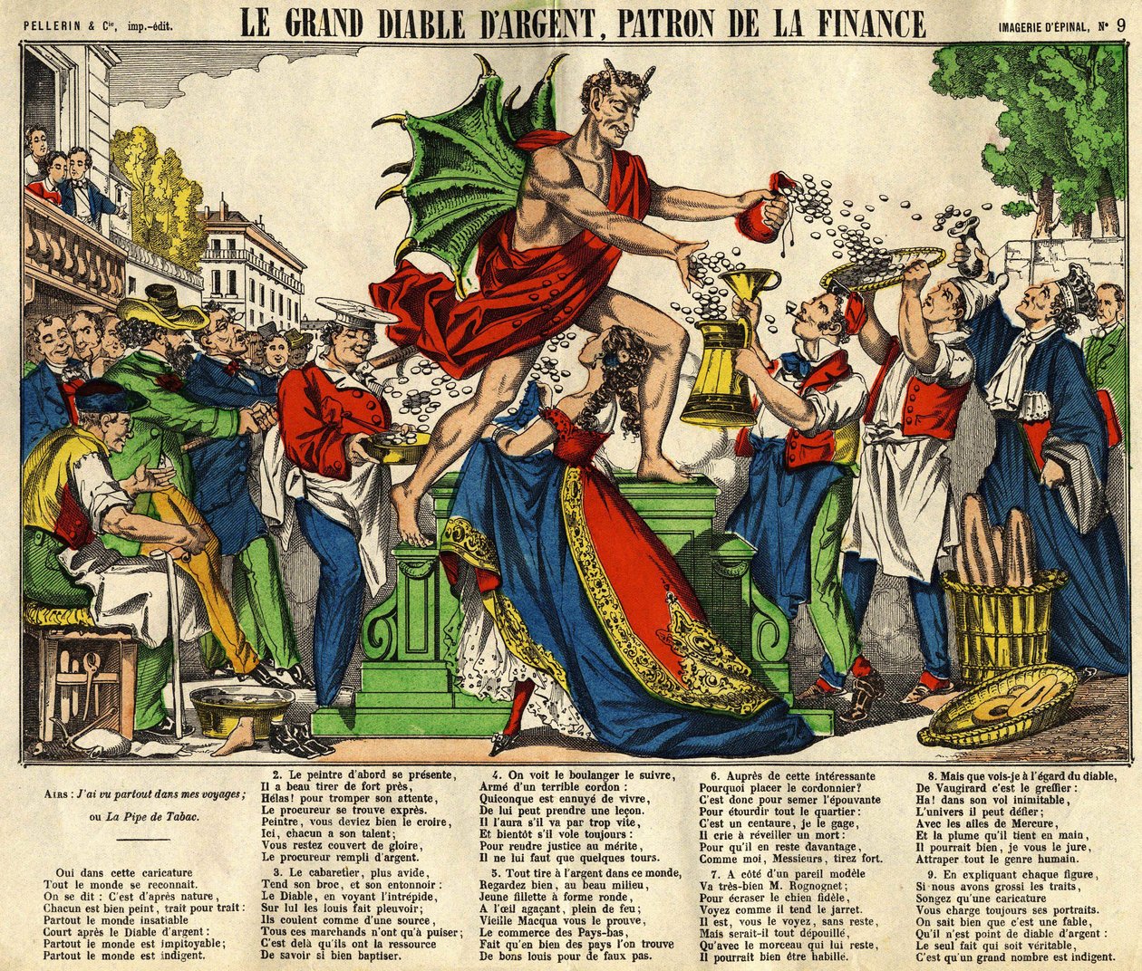 The Great Devil of Money, Boss of Finance by French School
