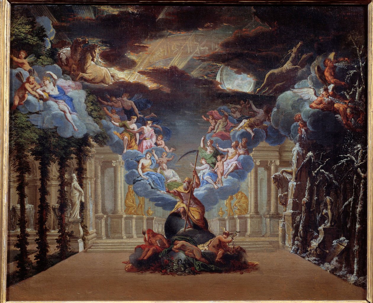 The Palace of Time, decor of the prologue of 