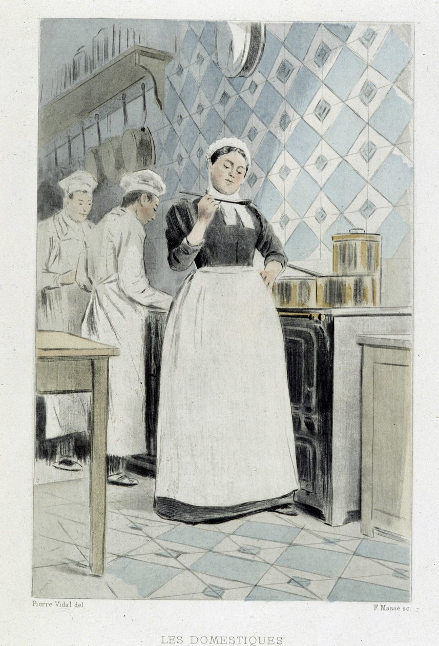 The servants: the cook - in 