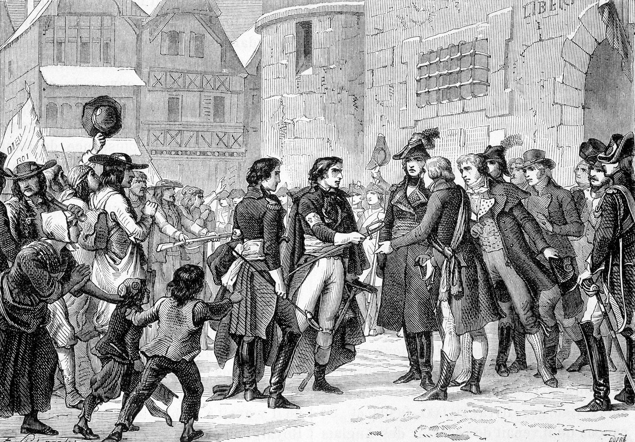 The submission of the Vendée chiefs to Nantes, June 29 by French School