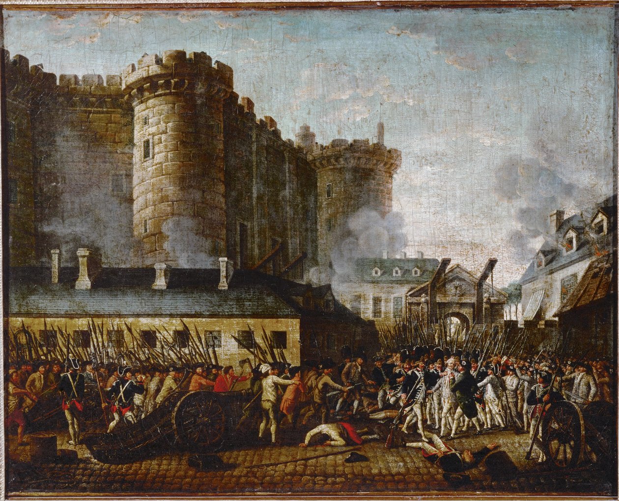 The Taking of the Bastille by French School