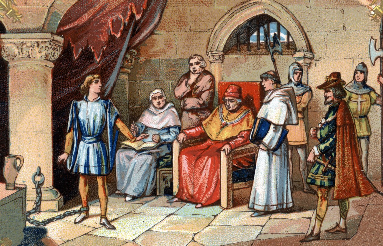 The Trial of Joan of Arc on May 28 by French School