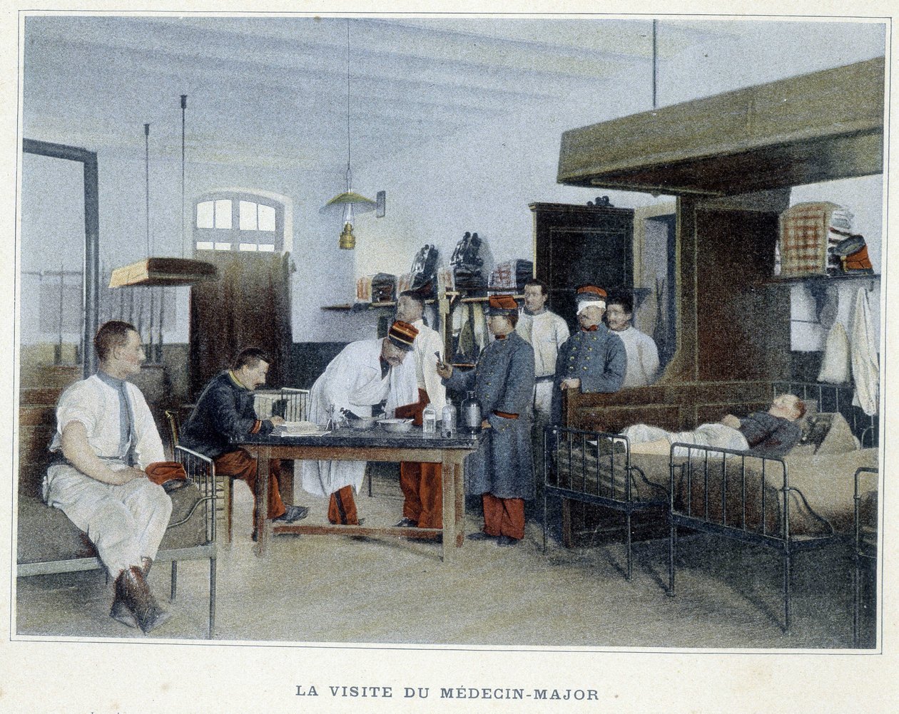 The visit of the doctor major - in 