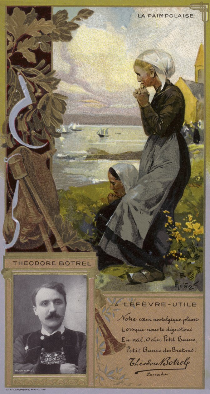 Theodore Botrel, French Singer and Songwriter by French School