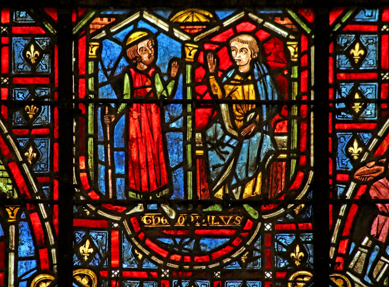Theophilus Builds a Church by French School
